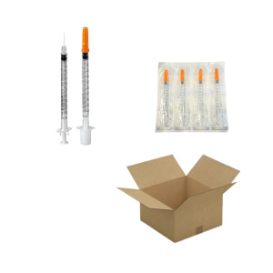 Sterile Syringe 1ml Box 100 Units